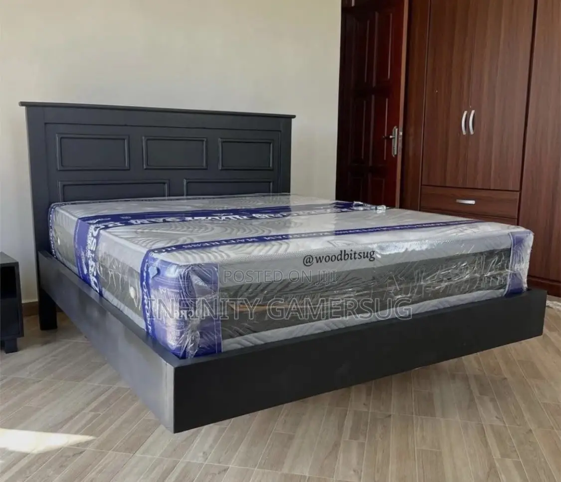 A Classic Floating Bed in Black 5x6 Available.