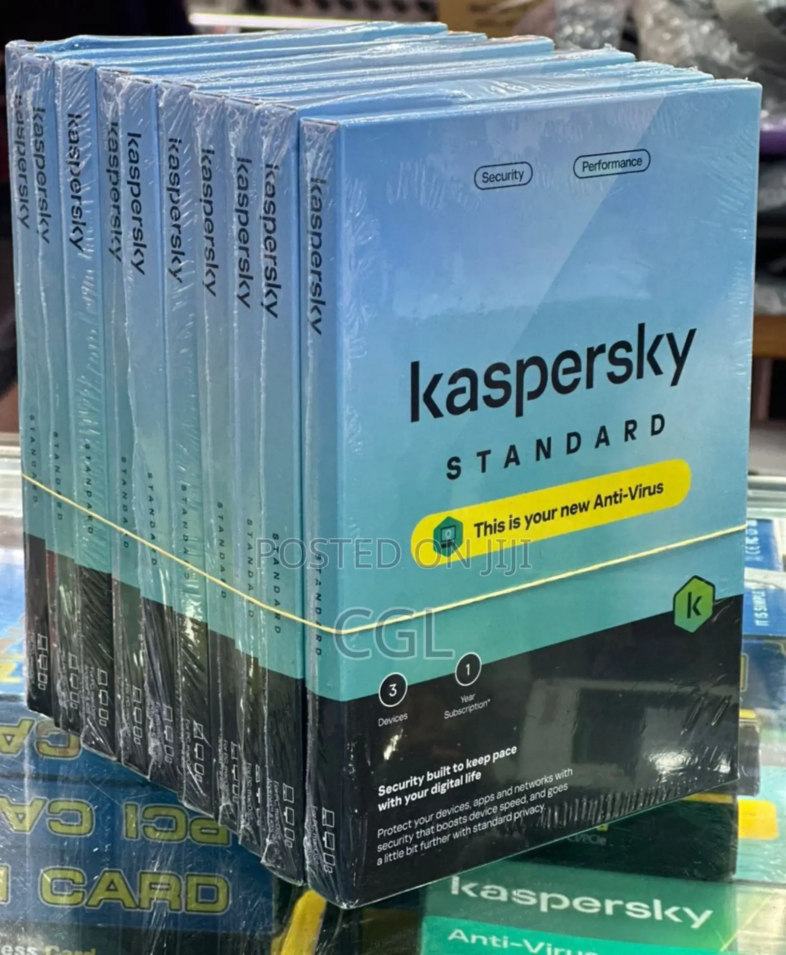 3 User Kaspersky Standard Anti Virus