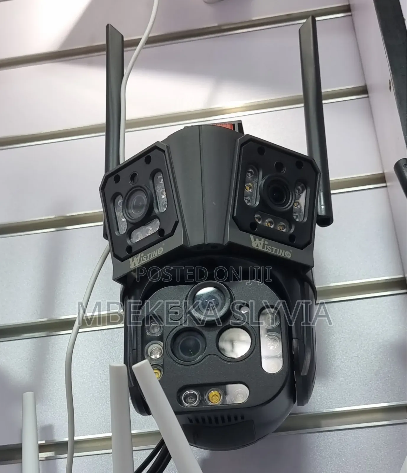 Solar Camera 3lense CCTV Camera