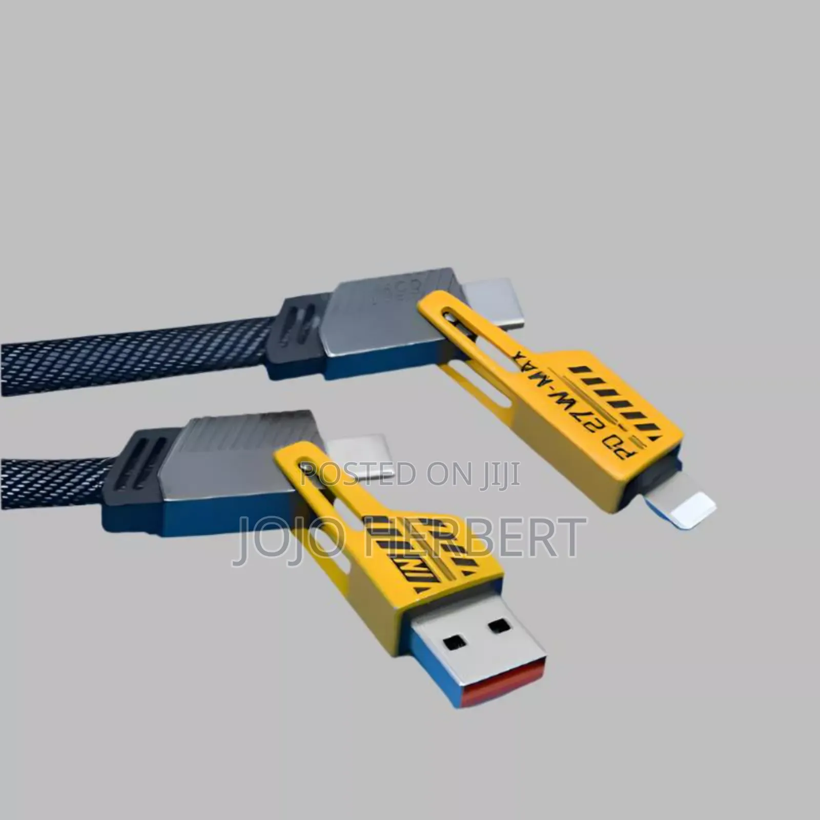 4 in 1 Convertible Metal Fast Data Cable