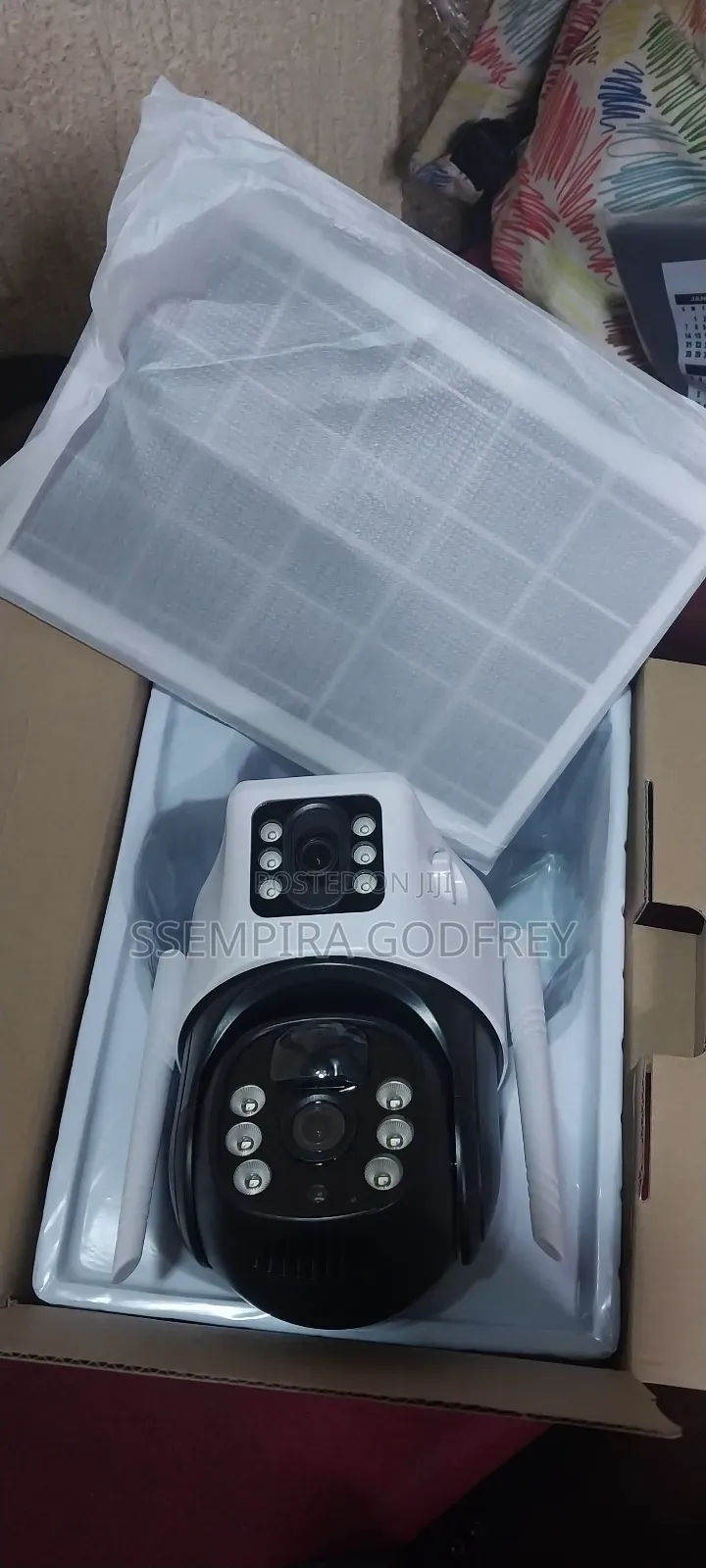 Solar Dual Lens 360degrees Smart Net Camera