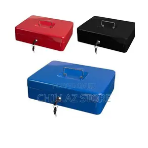 Portable Cash Box With Key.