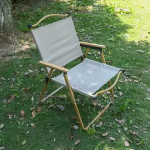 Outdoor Foldable Camping and Picnic Chair With Armrest