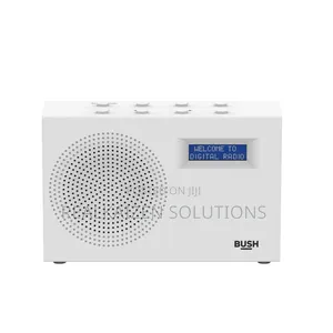 UK Bush Portable RDS Dab Fm |Dc |Battery |Lcd Digital Radio