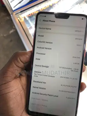 Oppo F7 128 GB Red