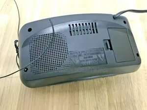 UK BUSH Large Red Digital LED Dual Alarm Clock Radio