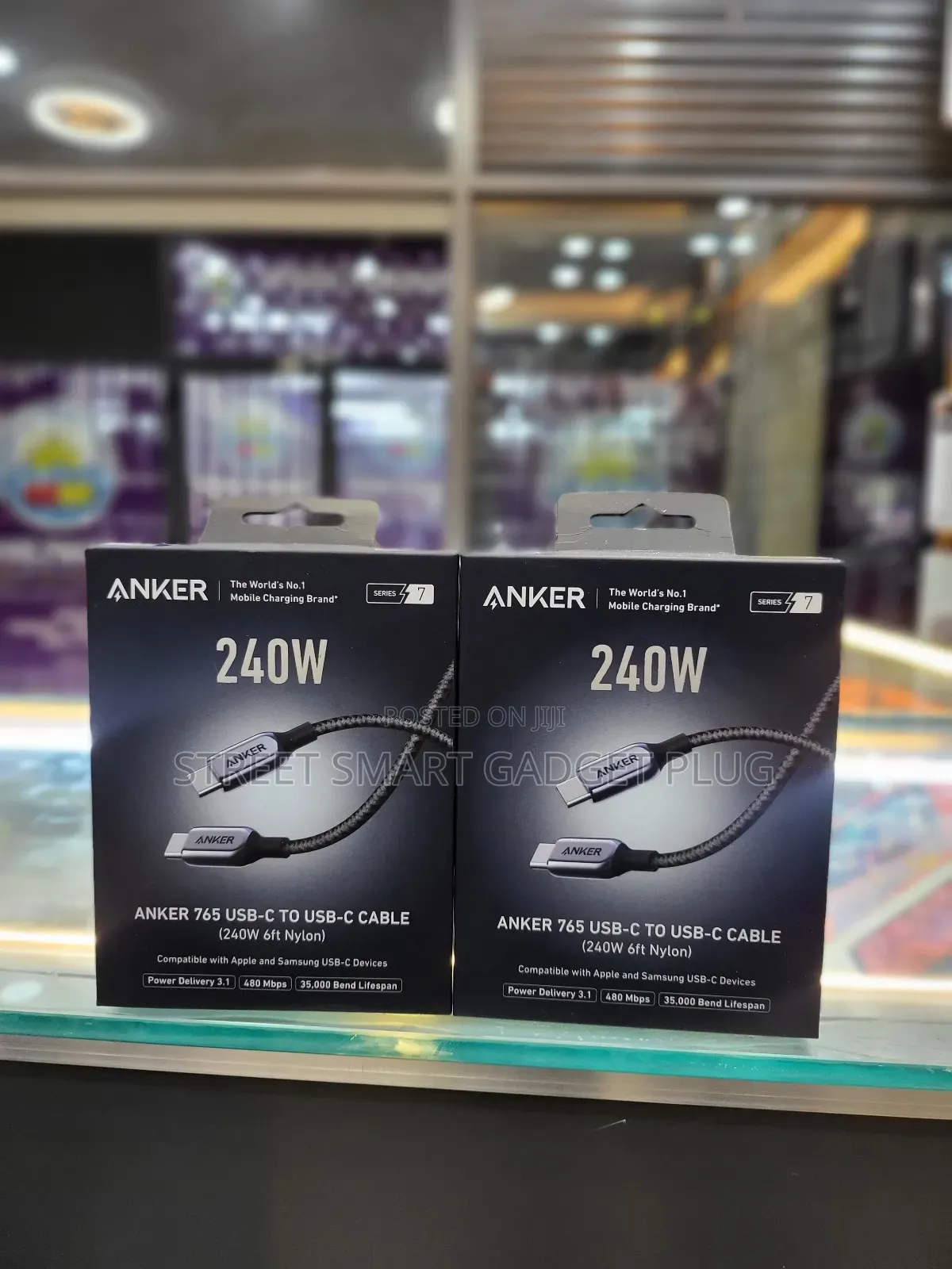 Anker 765 USB-C to USB-C 24watts Cable