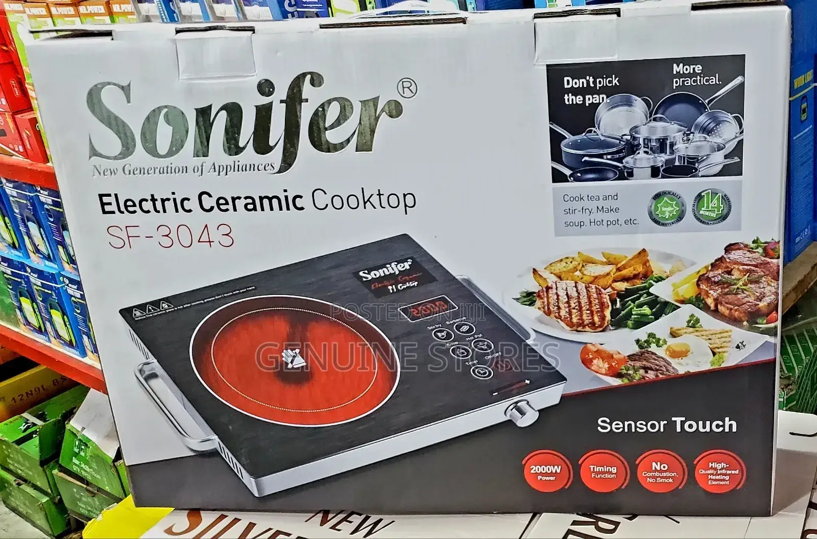 Sonifer Infrared Hot Plate That Is Ceramic