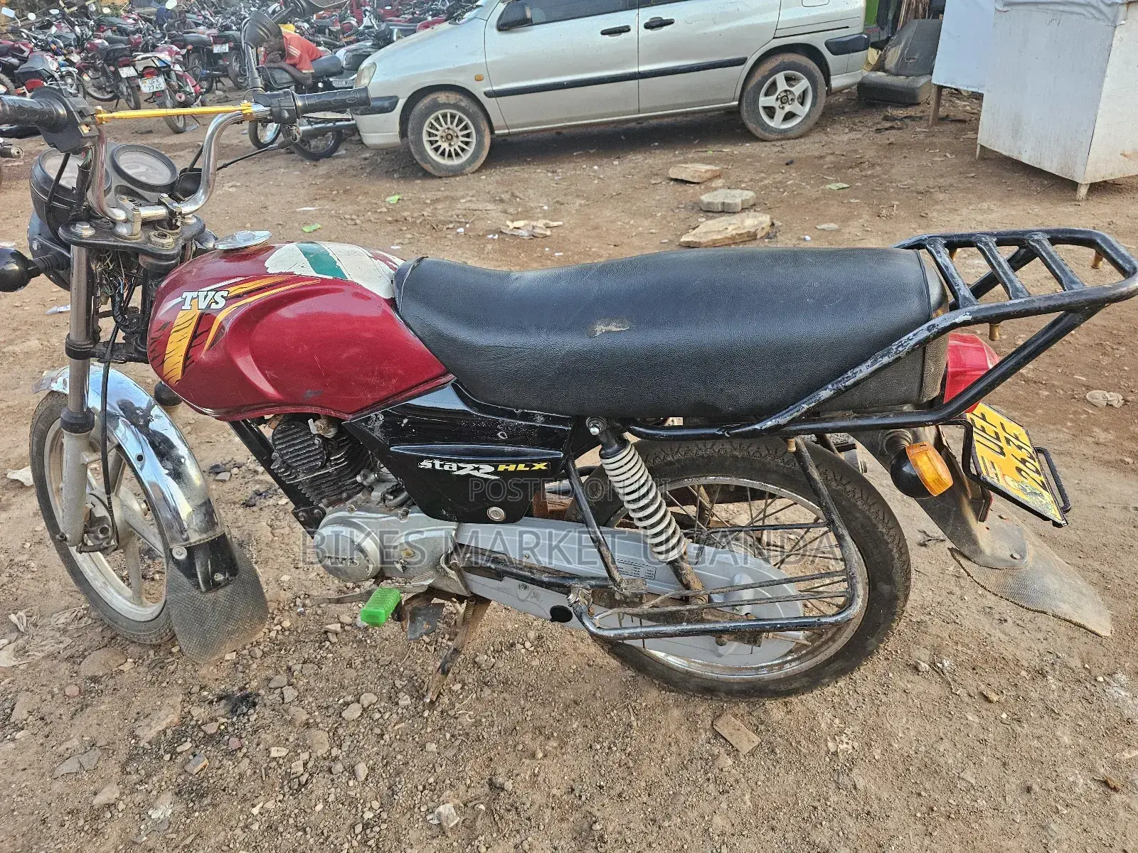 TVS XL 100 2017 Red