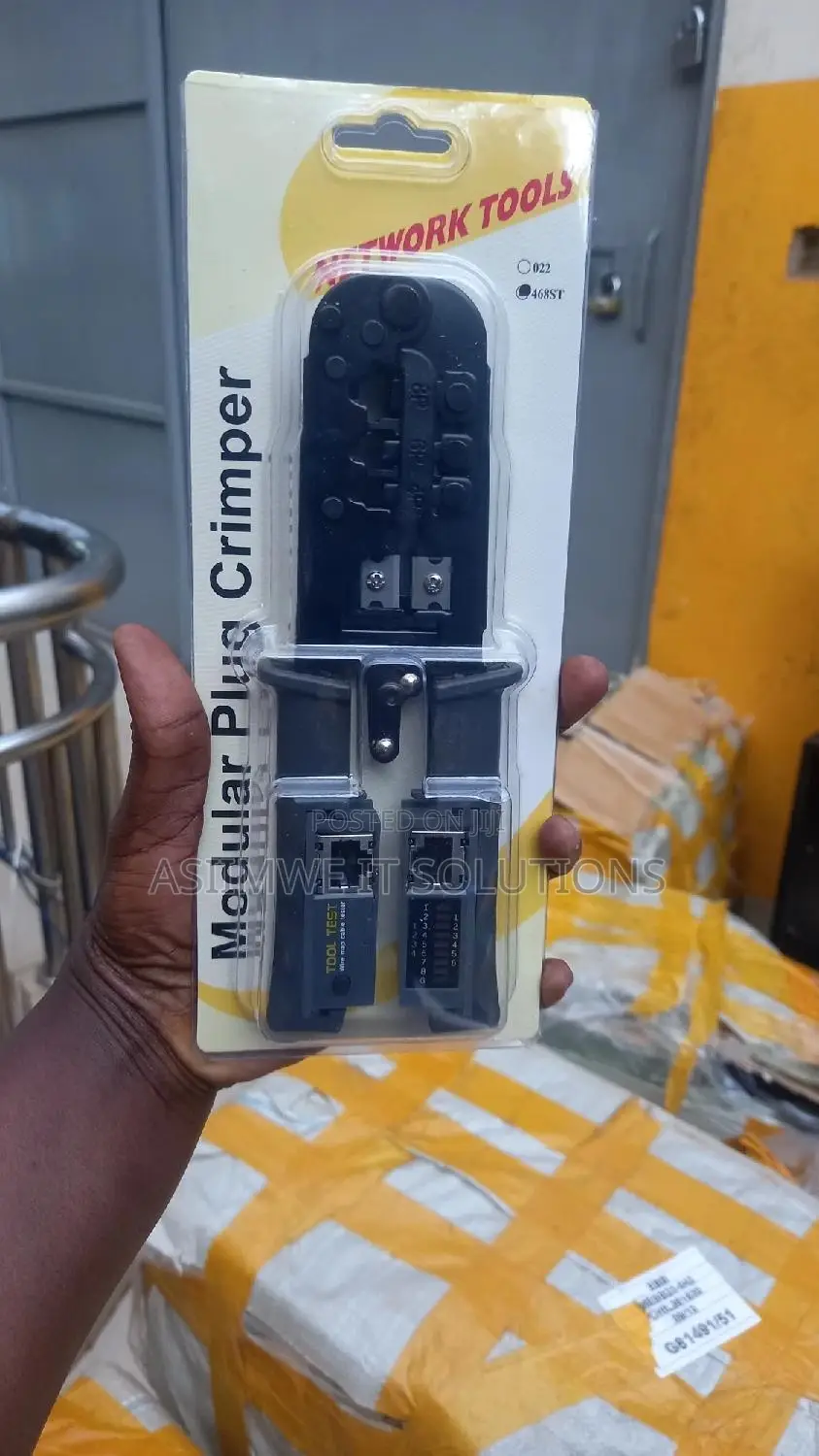 Original Crimping Tool With Cable Tester