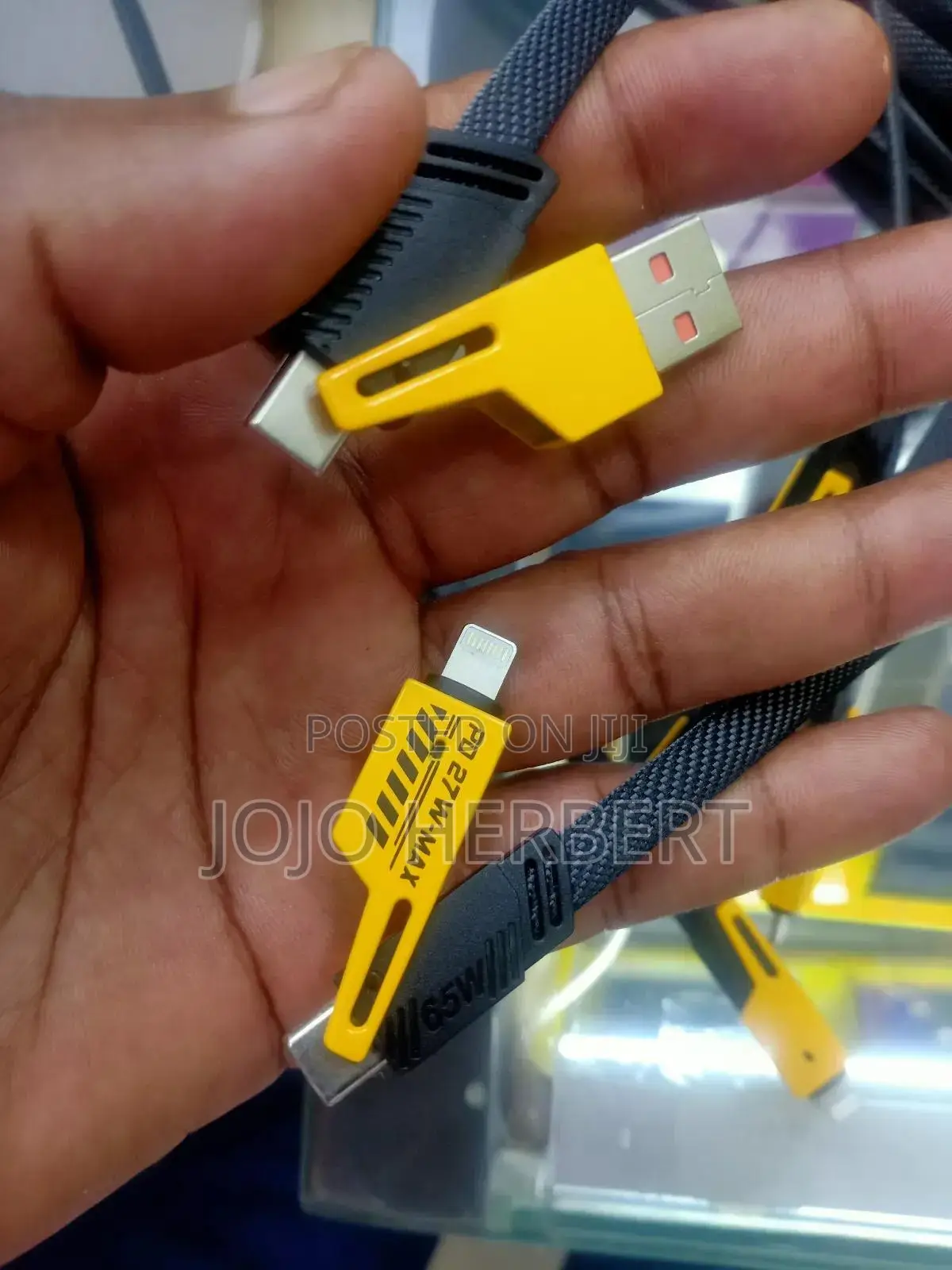 4 in 1 Convertible Metal Fast Data Cable