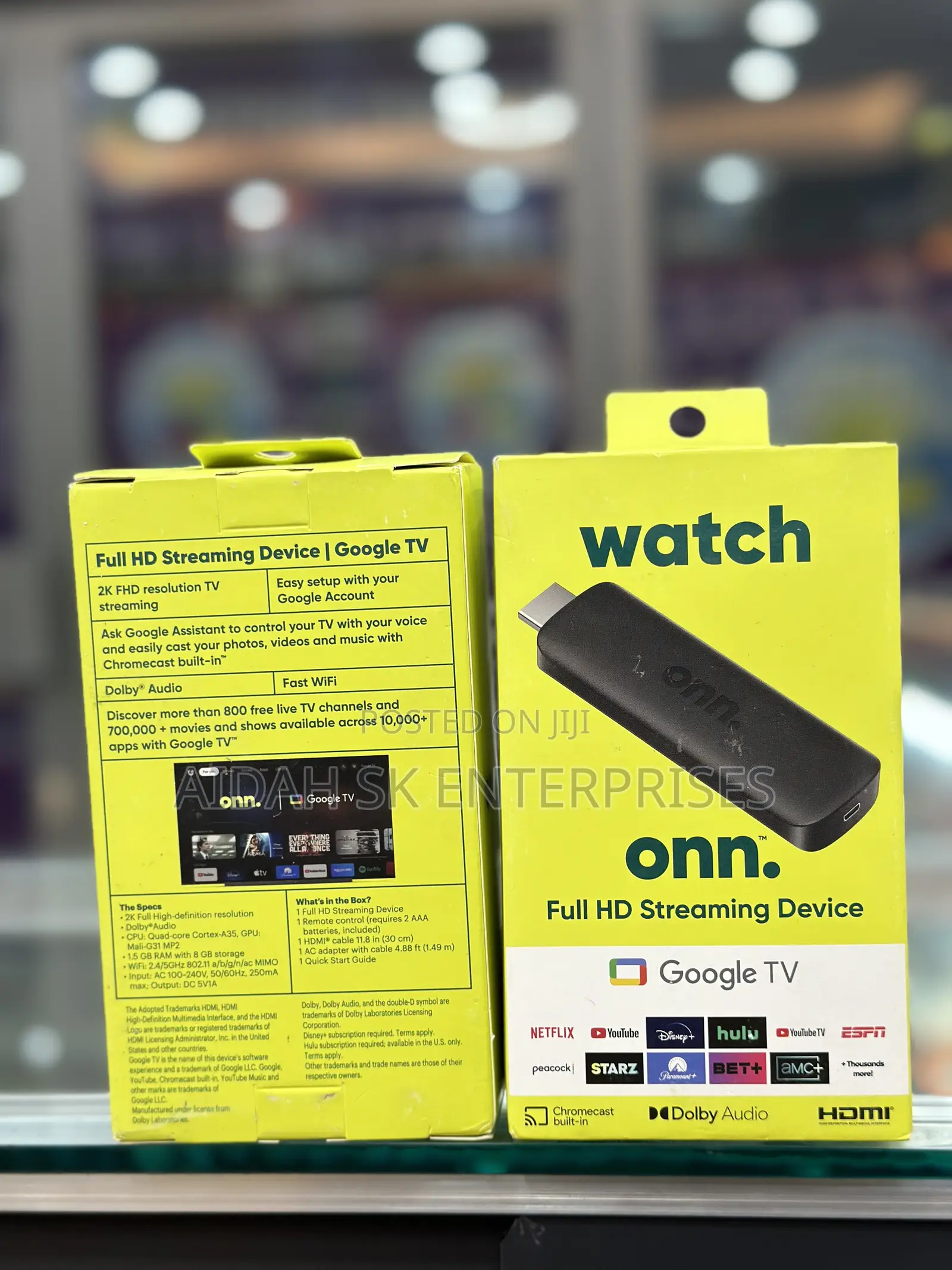 Onn Android TV Full HD Streaming Device