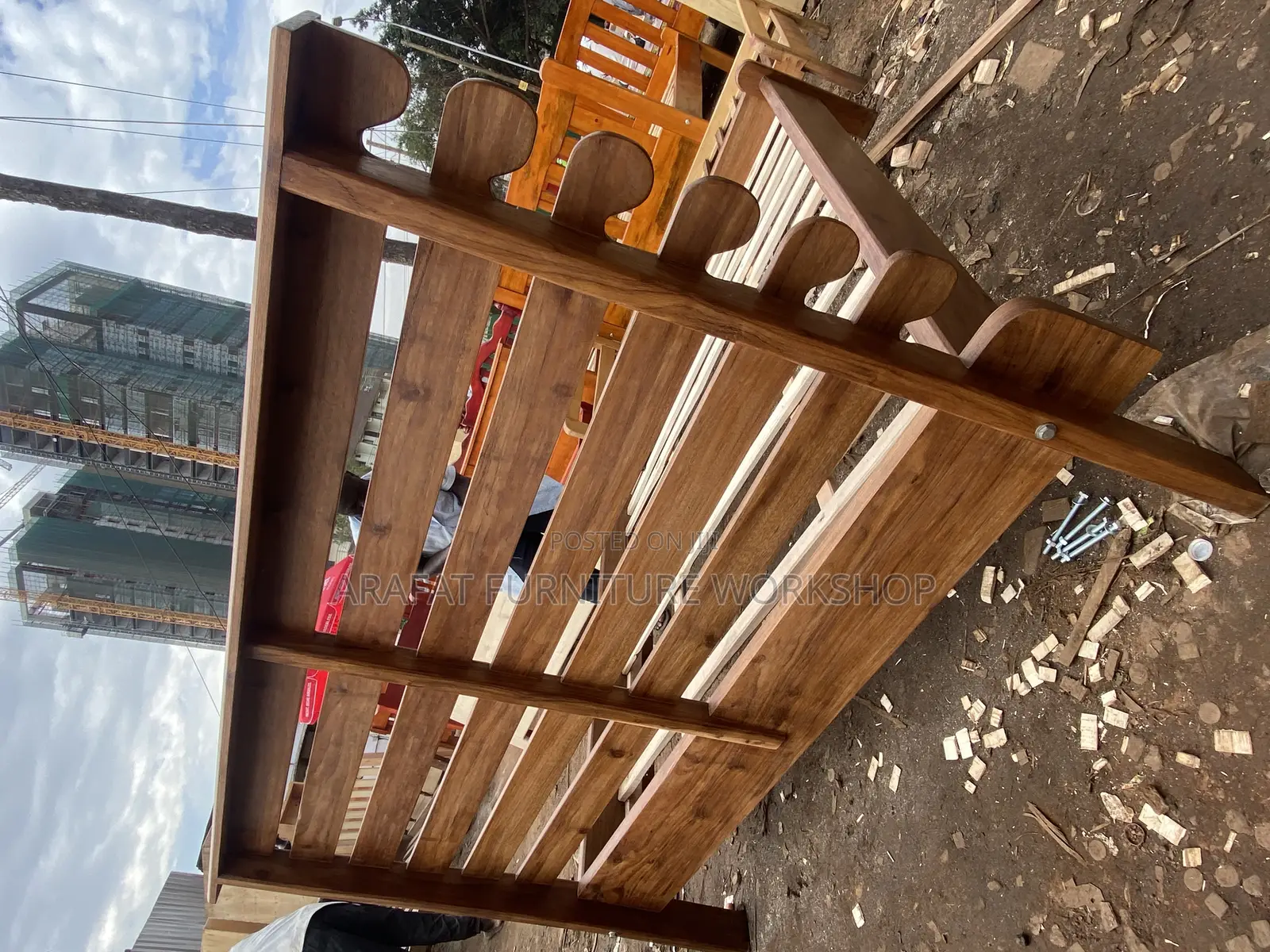 Solid Mugavu Dutch Bed