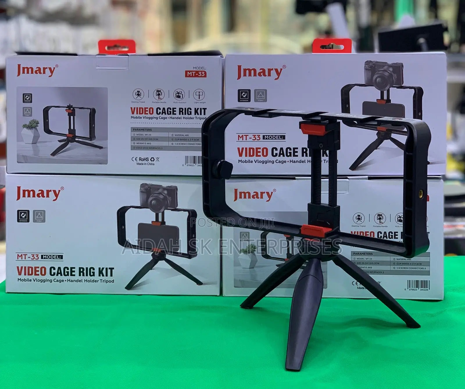 Jmary MT-33 Video Cage Rig Kit for Vlogging