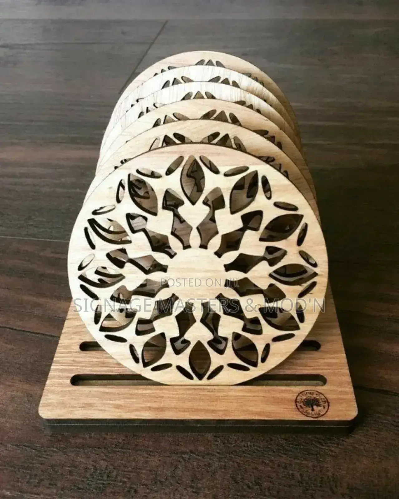 Wooden Table Mat Coasters