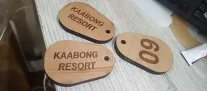 Wooden Engraved Key Holders