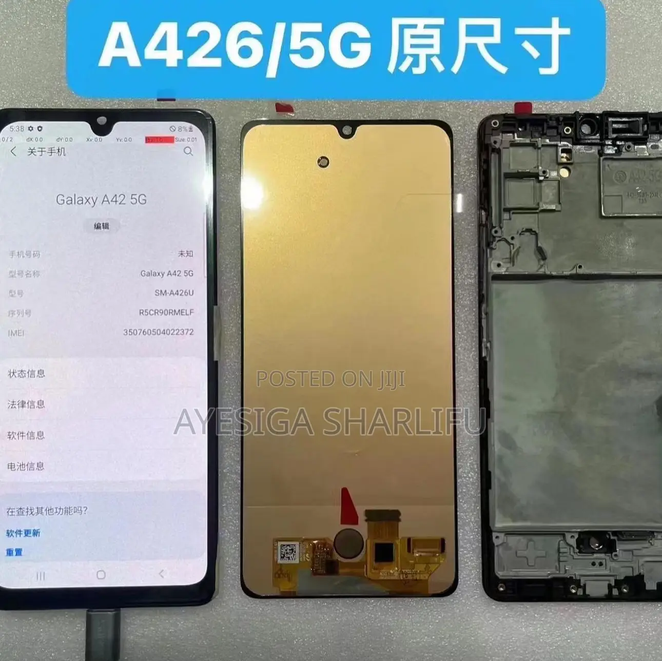 Damsung Galaxy A42 Original Screen