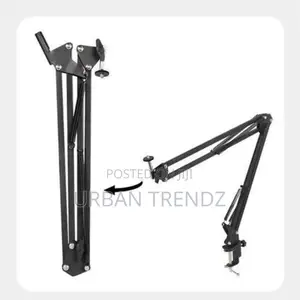 Mic Arm Microphone Stand Boom Suspension Stand With Table