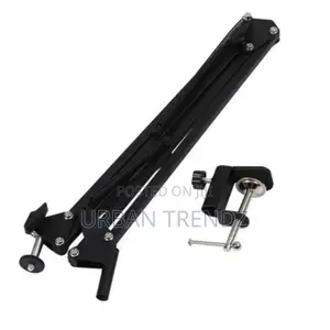 Mic Arm Microphone Stand Boom Suspension Stand With Table