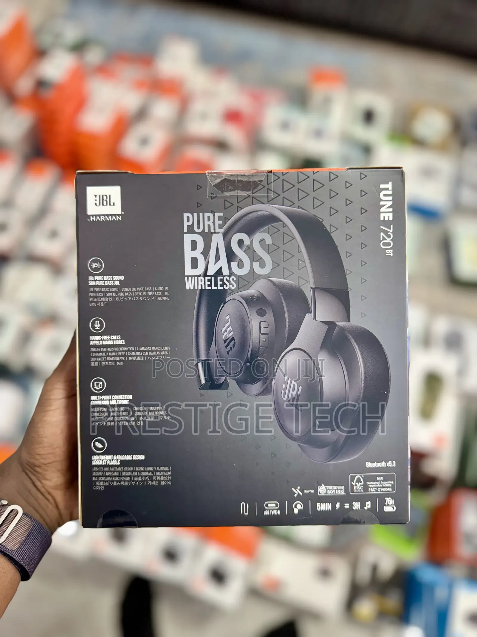 JBL Tune 720bt Headphones