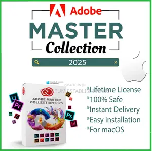 Adobe Master Collection CC 2025 (Lifetime For MAC)