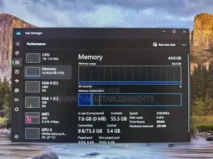 Desktop Computer HP EliteDesk 800 64GB Intel Core i7 HDD+SSD 1T