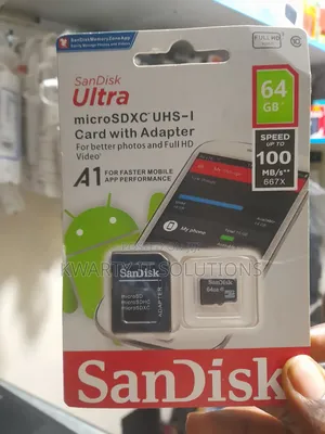 64gb Memory Card Sandisk (Original)