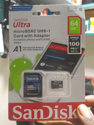 64gb Memory Card Sandisk (Original)