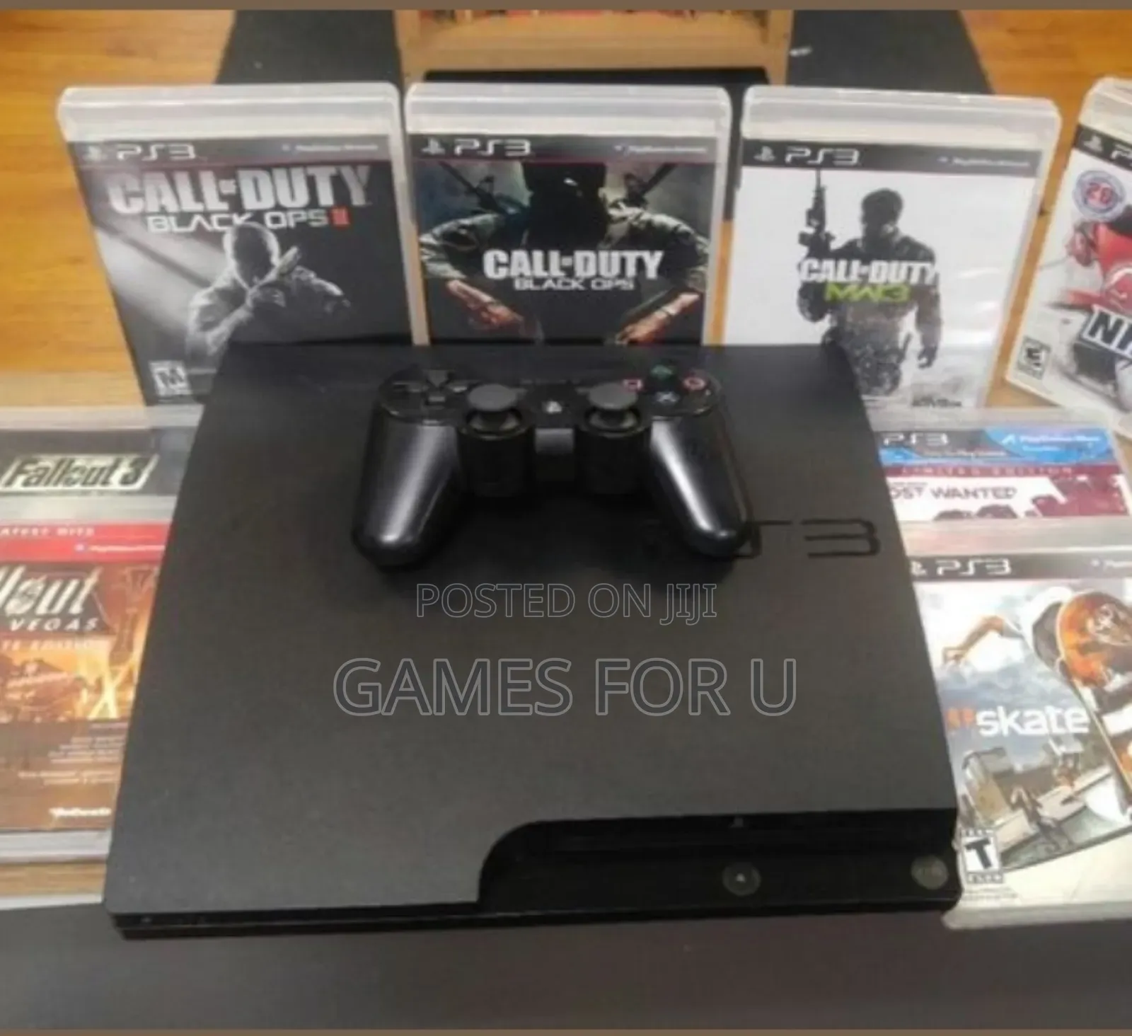Sony Play Station 3 Game Console With One Pad