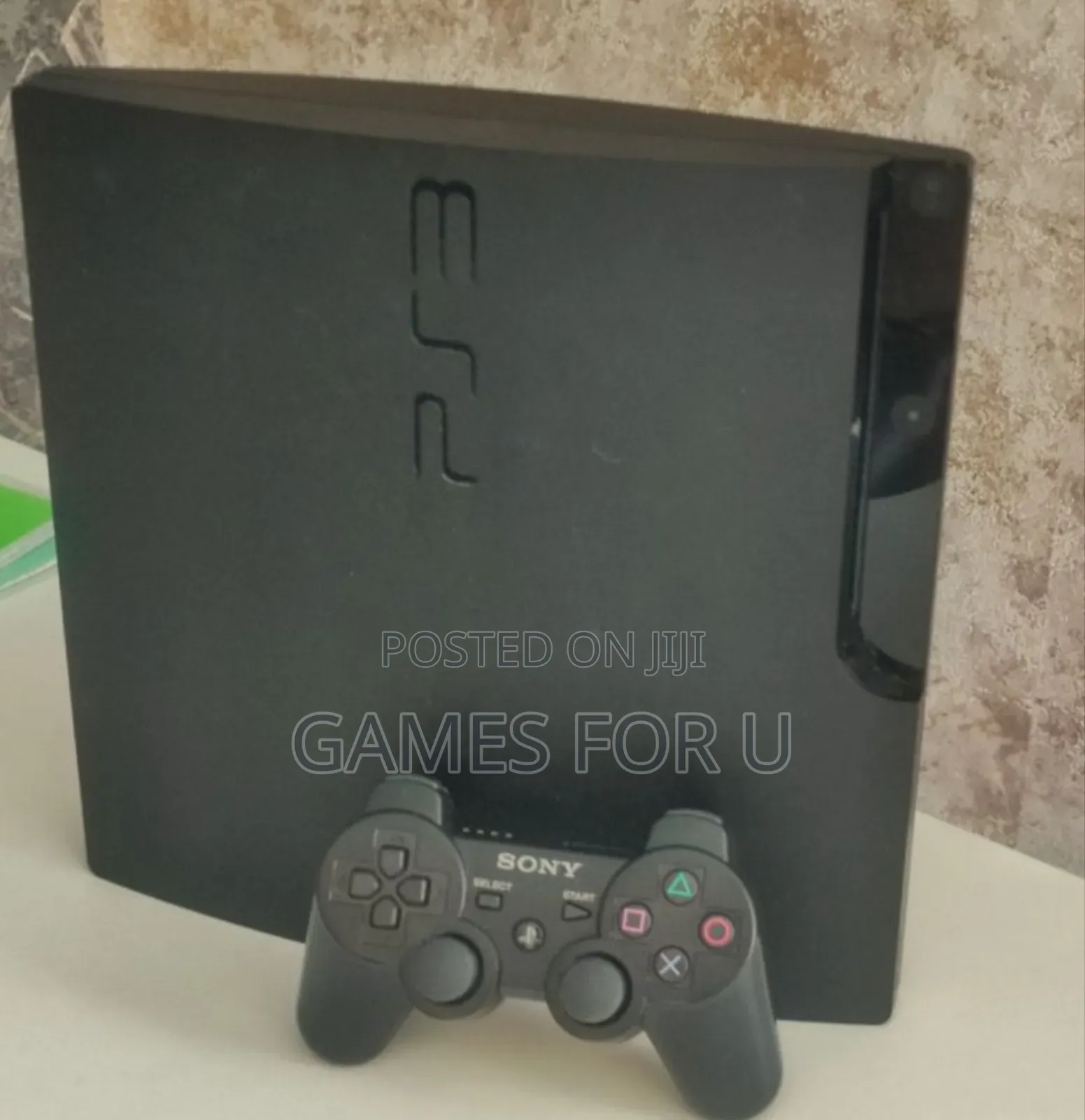 Ps3 Slim Game Console With a Pad.,