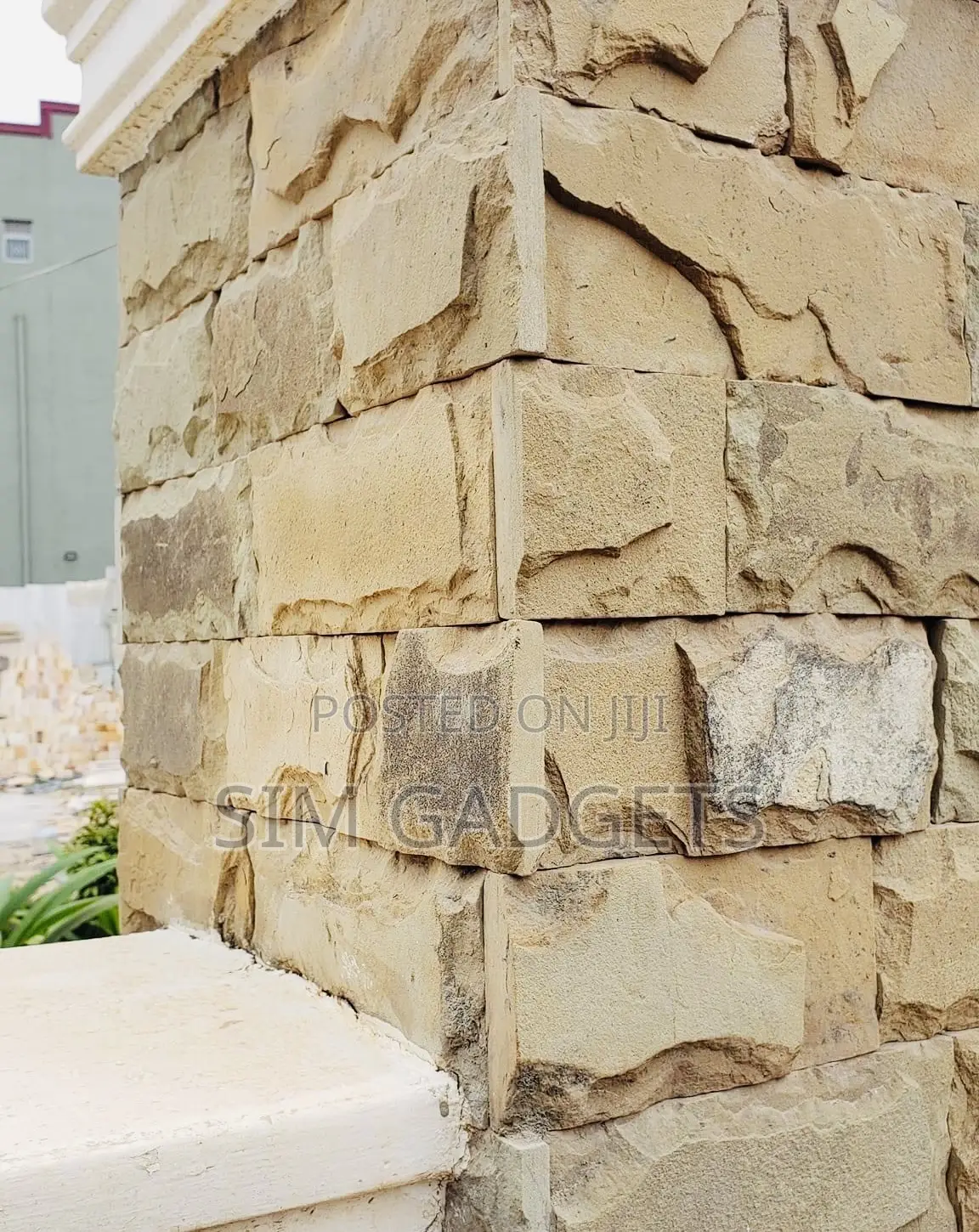 Stone Cladding Finish Works