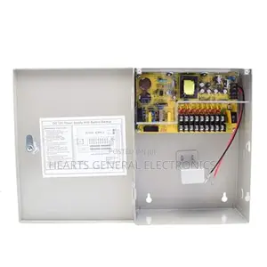 Backup Power Supply 12V 10A 9ch