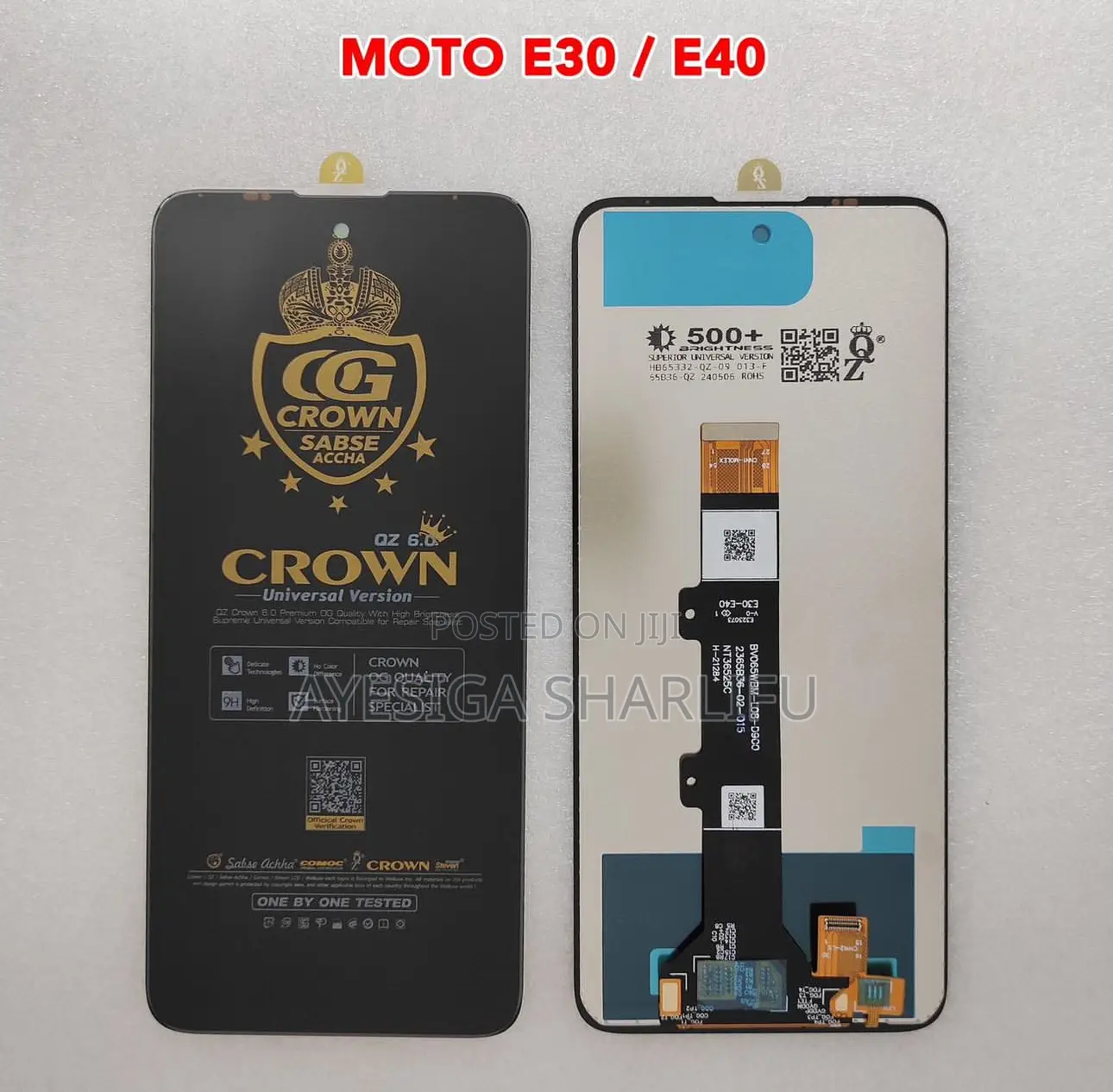Moto E30/E40 Original Screen