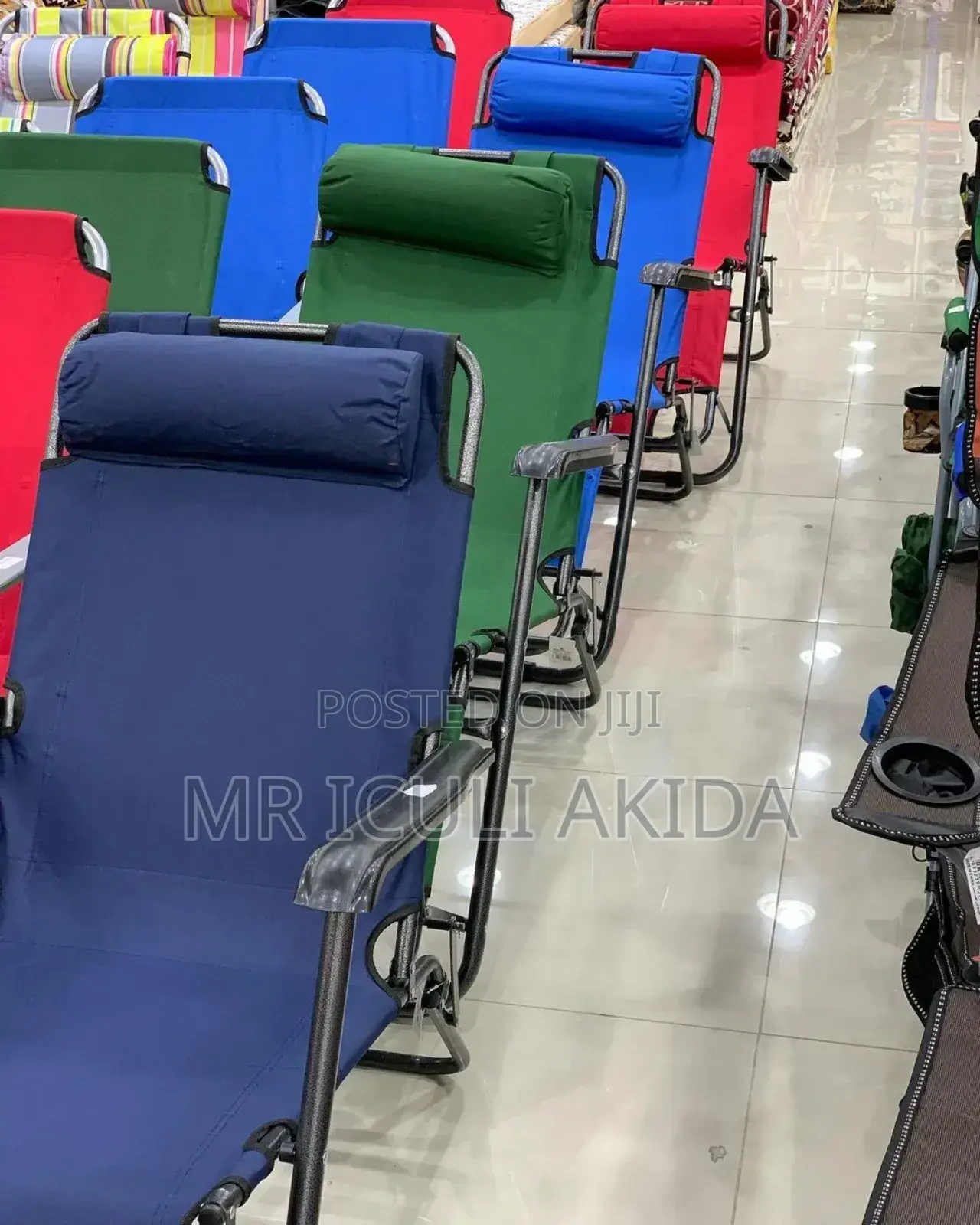 Foldable Zero Gravity Inclining Lounger Bed Chair