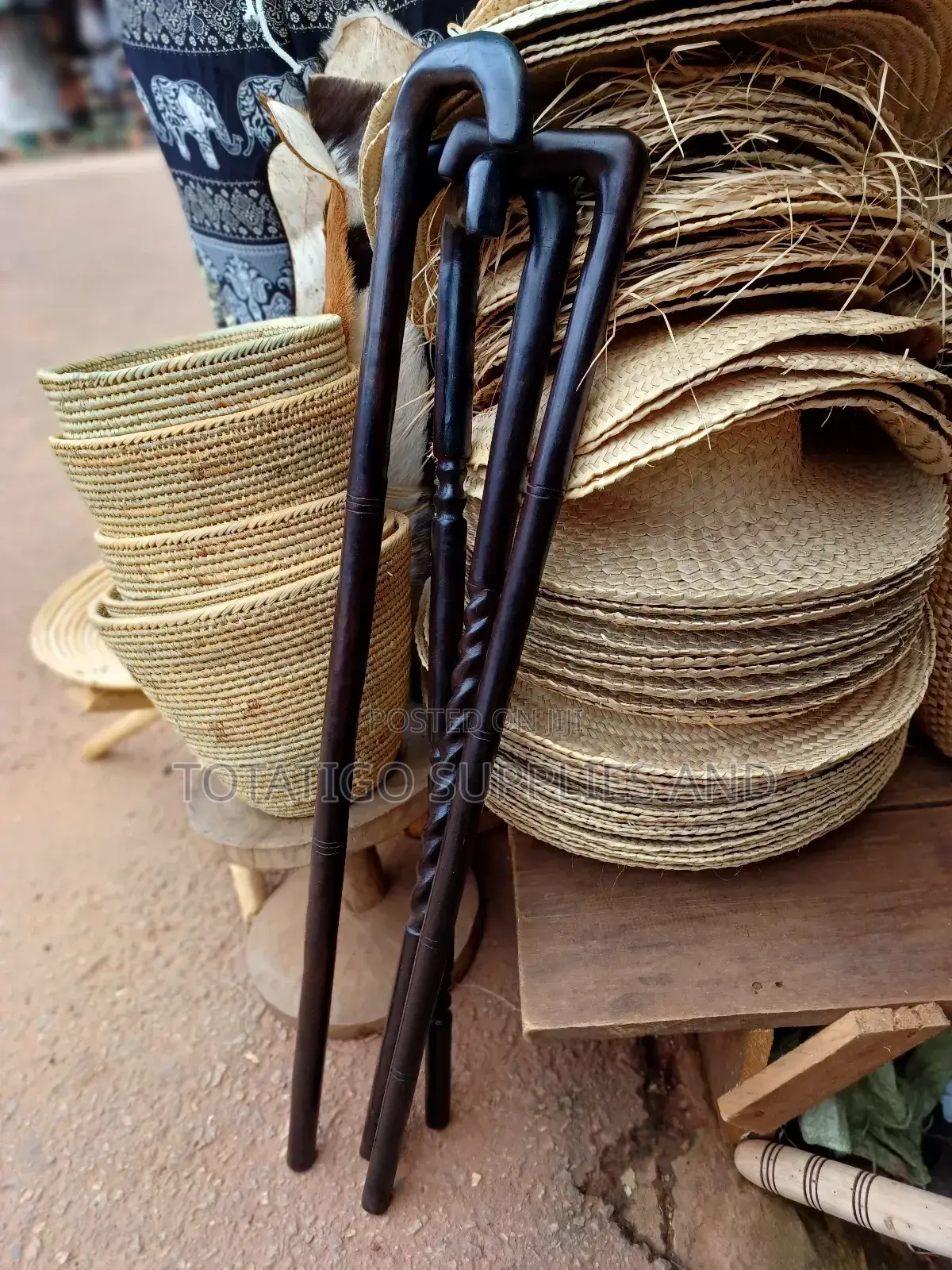 Walking Stick-Ebony Wood