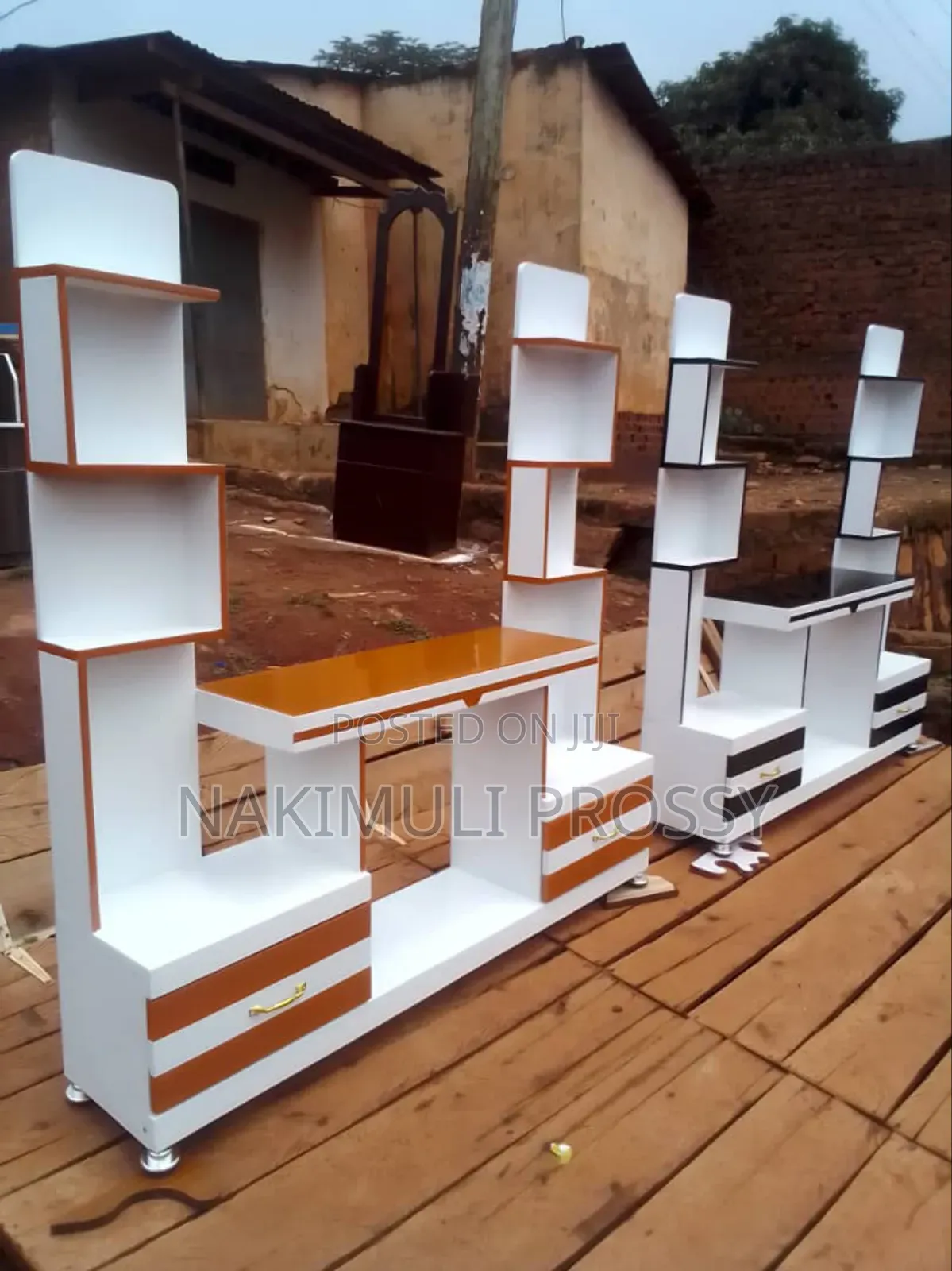 Double Shelves Tv Stand O7