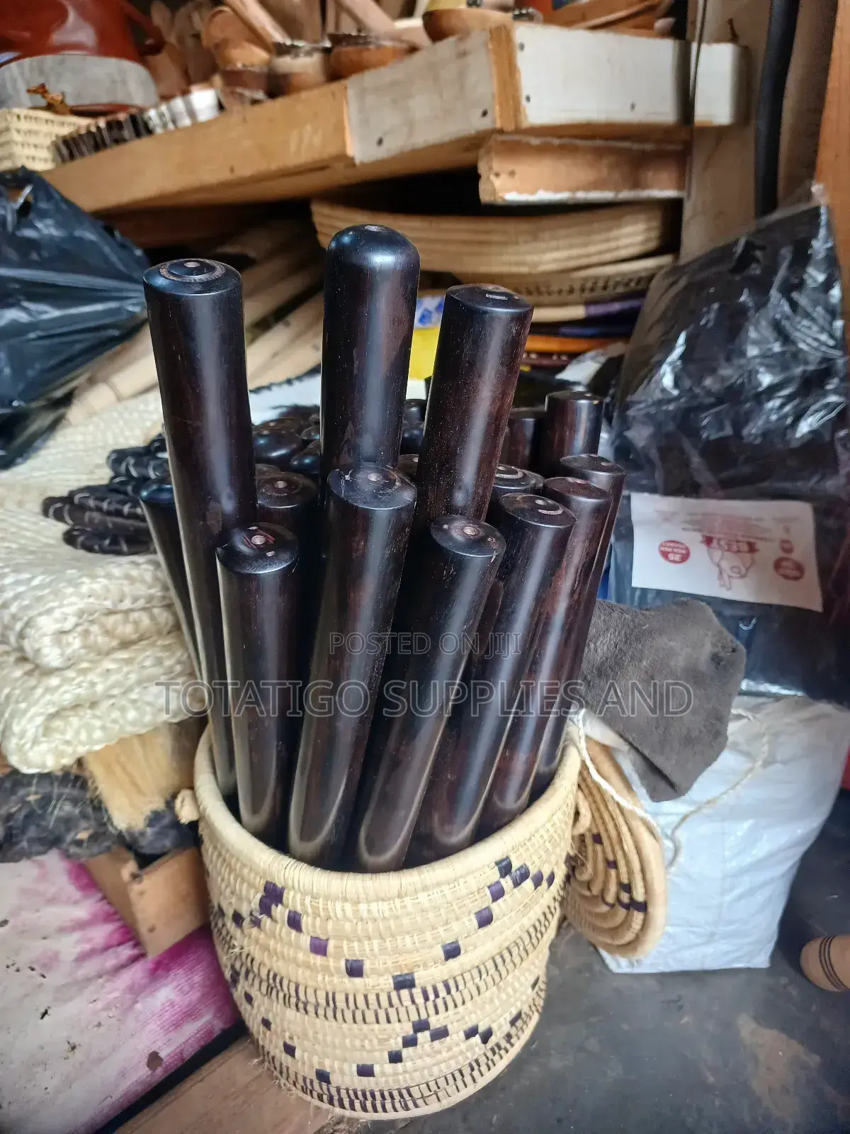 Ebony Kamina Sticks