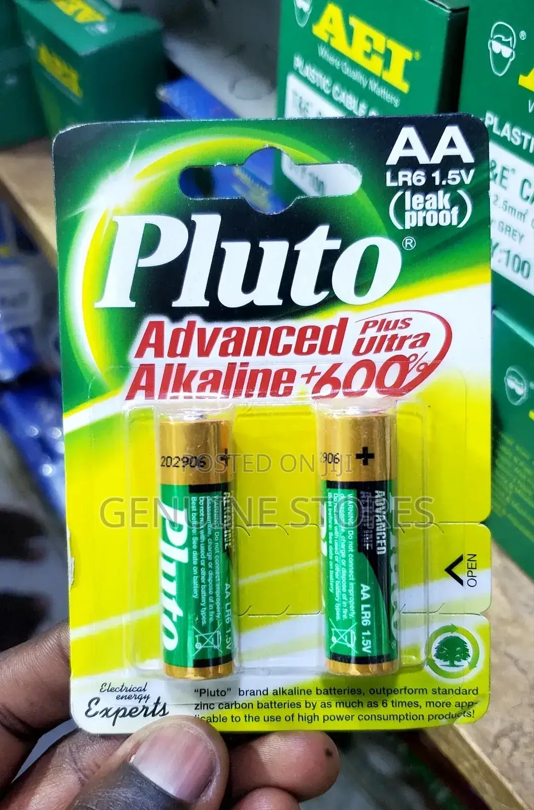 Pluto Double AA