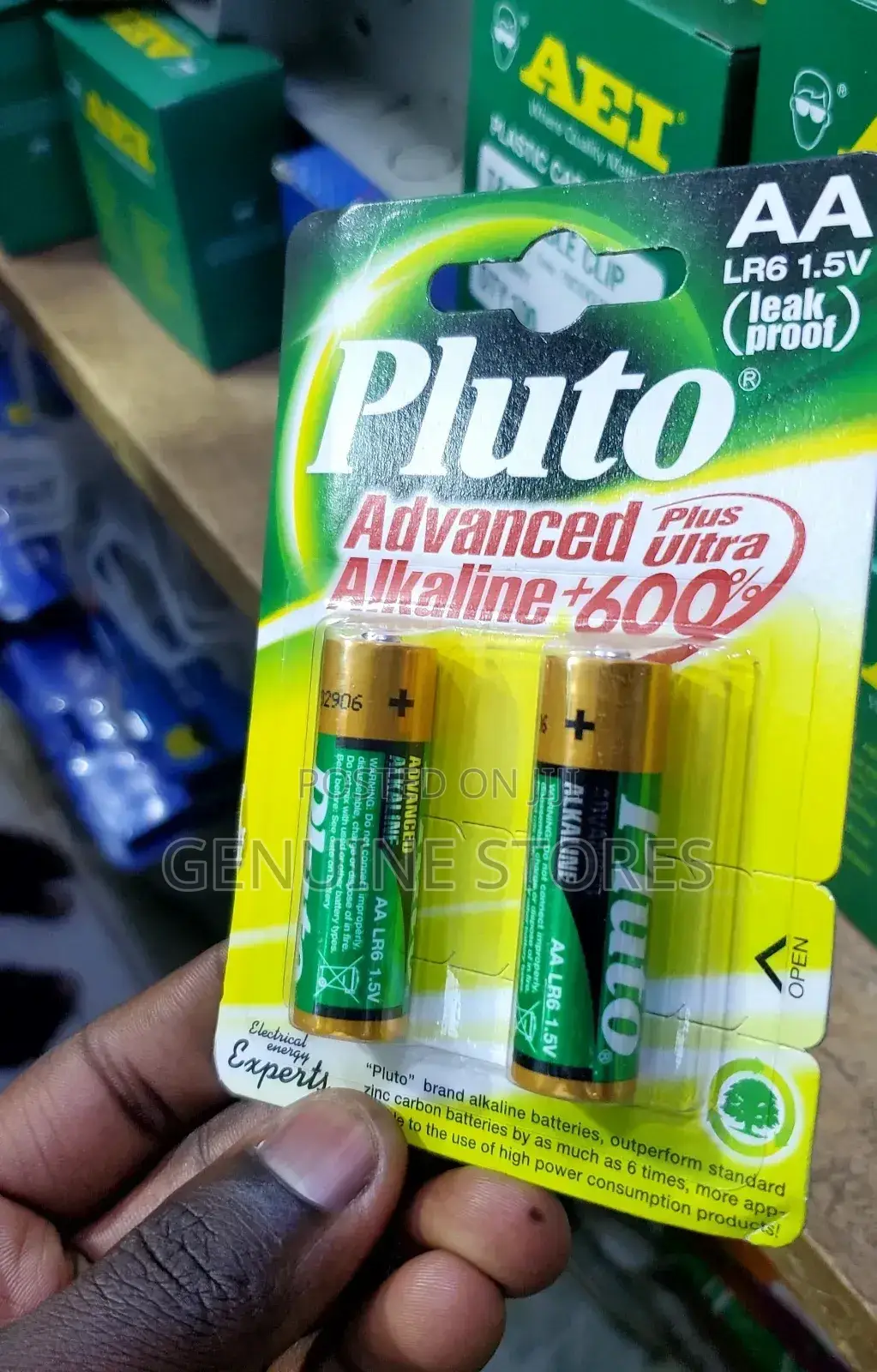Pluto Double AA