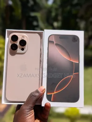New Apple iPhone 16 Pro 256 GB Gold