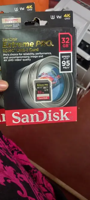 32gb Extreme Pro SD Card 4k