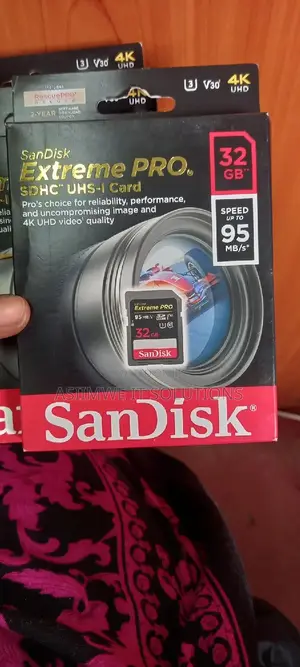 32gb Extreme Pro SD Card 4k