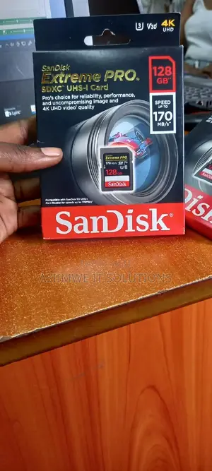 128gb Extreme Pro SD Card 4k