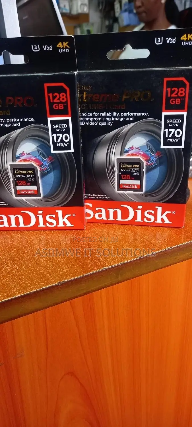 128gb Extreme Pro SD Card 4k