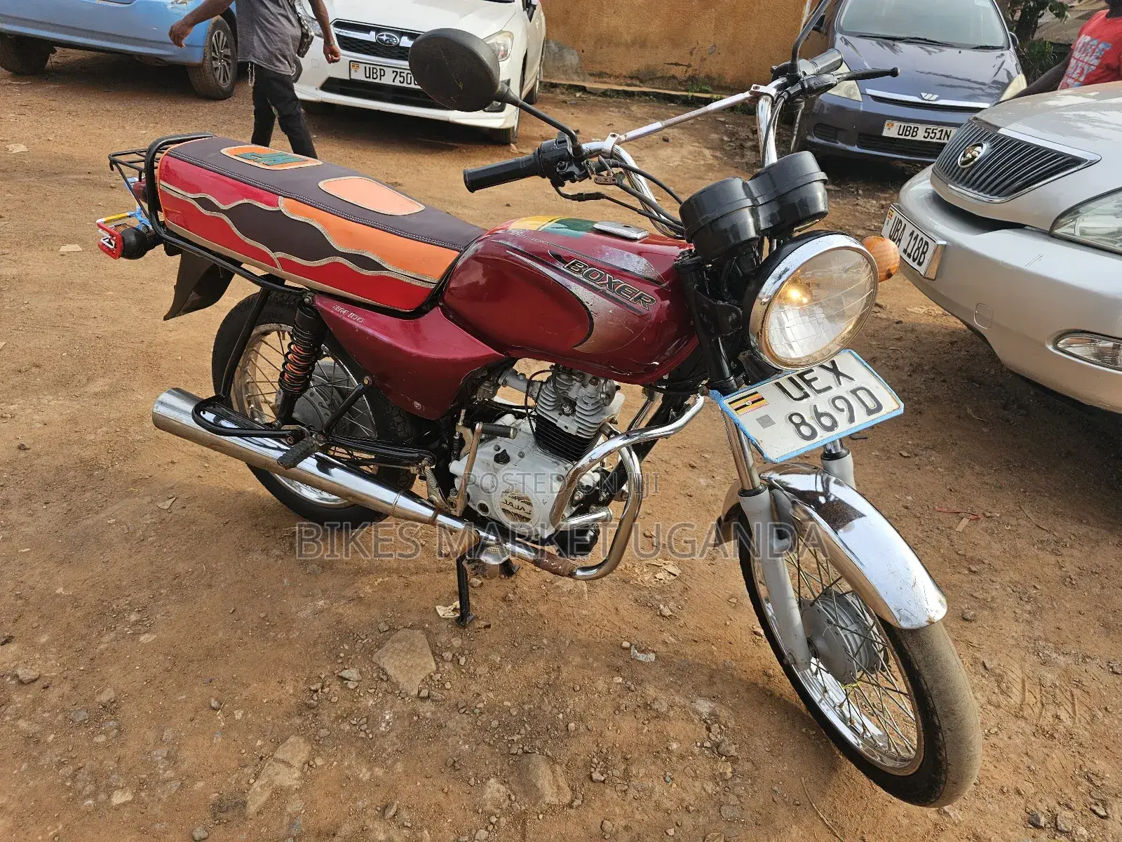 Bajaj Boxer 2019 Red