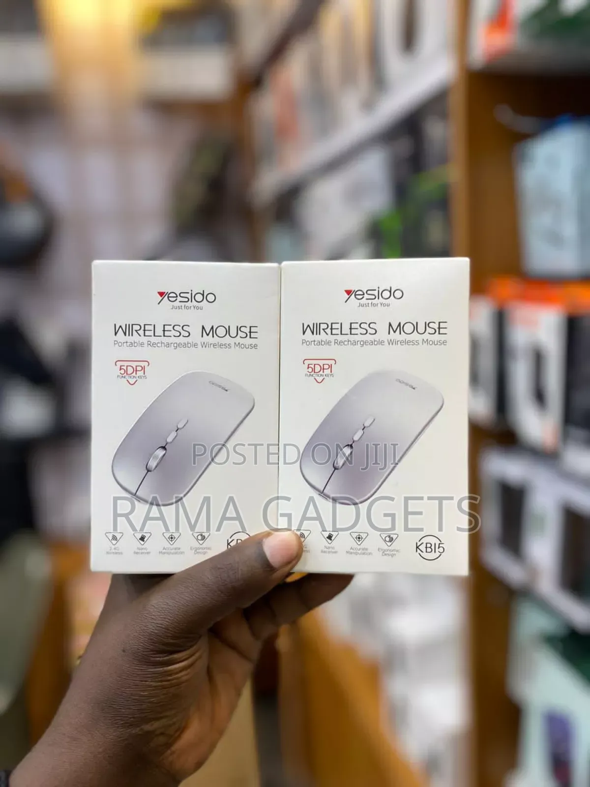 KB15 Slim 2.4G Rechargeable Wireless Mouse