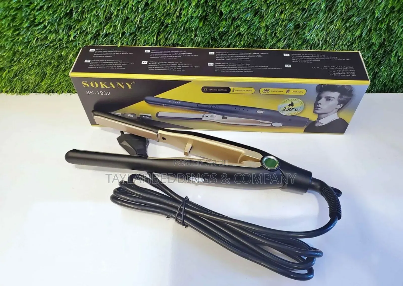 Mini Hair Straightener for Short and Long Hair