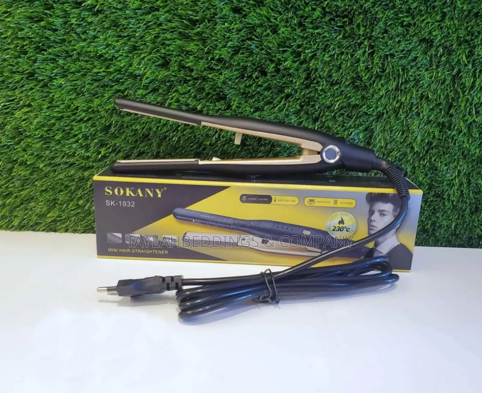 Mini Hair Straightener for Short and Long Hair