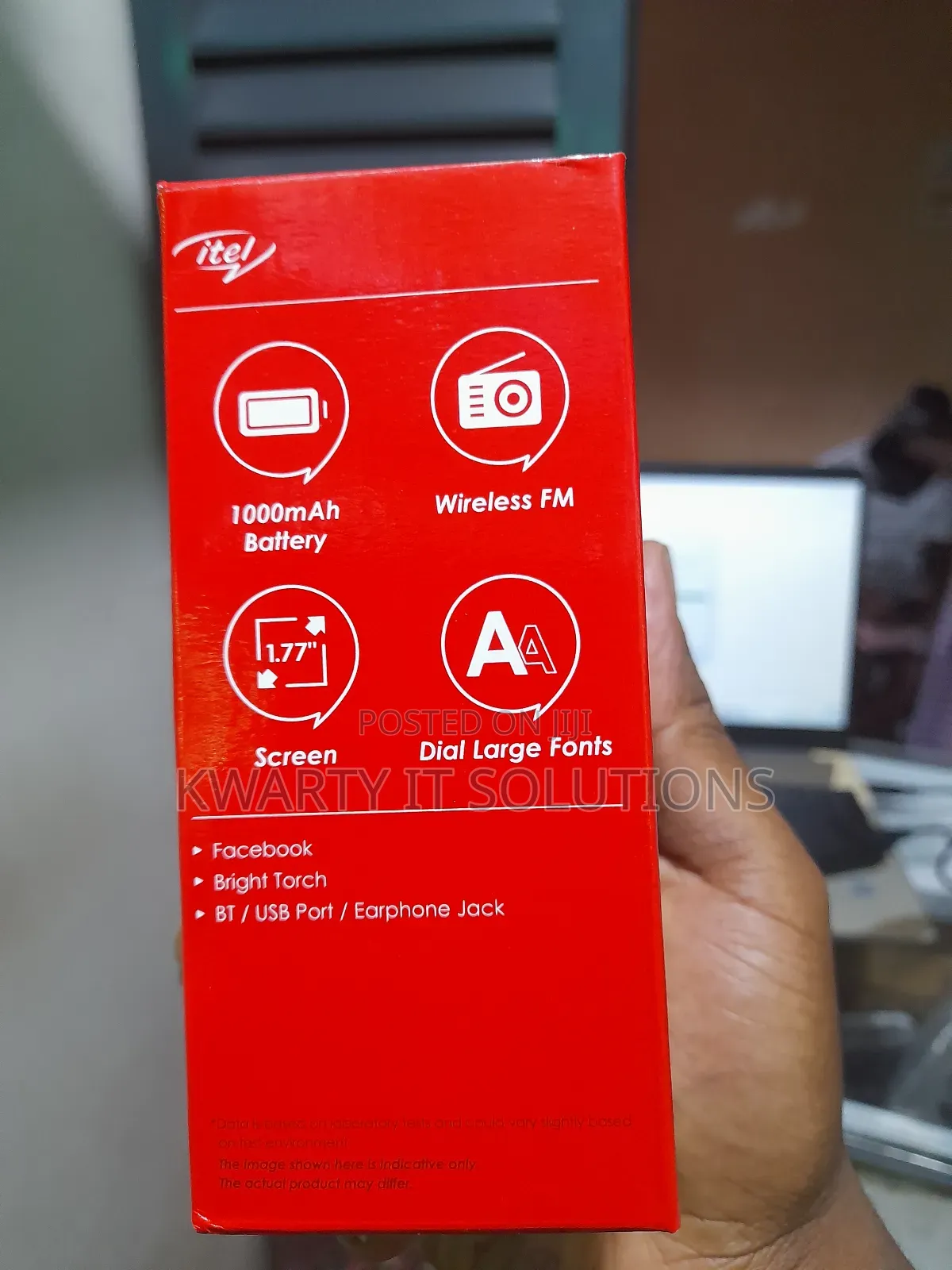 New Itel IT2163 Black