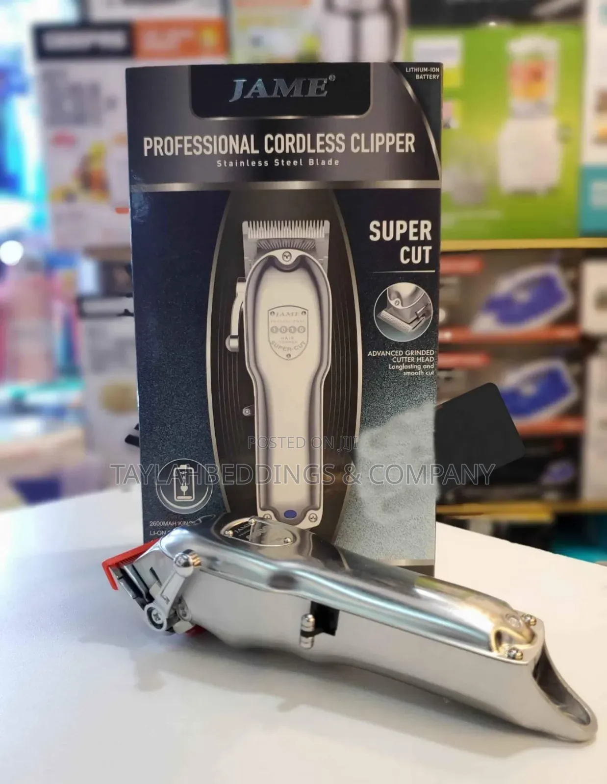 Jame Professional Cordless Clipper Super Cut